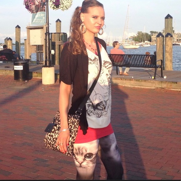 See You Monday Other - Adorable kitty cat tights size large